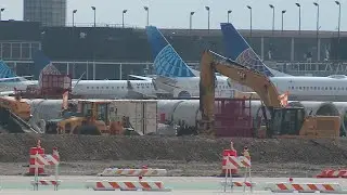 Construction underway on massive new concourse project at O'Hare