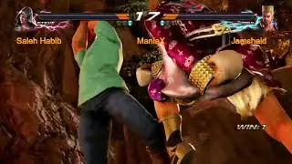 Tekken 7 Saleh Habib(Steve) v Jamshaid(Paul) ManiaX Fighters cup s2