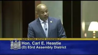 NYS Assembly Speaker Carl E. Heastie on Climate Change