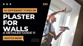 Types of Plaster & Finishing for walls - Lime - Gypsum - Stucco & More