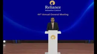 Reliance Industries Ltd 44th AGM Speeches Mukesh Ambani, Nita Ambani, Akash and Isha Ambani