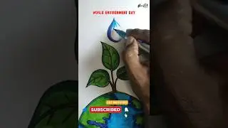 World Environment Day Poster Drawing Idea #worldenvironmentday #howtodraw