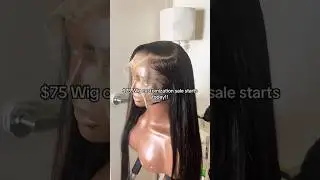 $75 Wig Customization Sale | Email to inquire 🎀 #wigstylist #wigmaintenance