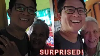 Surprised! Unannounced arrival. Home at last! PHILIPPINES