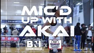 Akai Flemming Mic'd Up At The Tip-Off Classic  #BaconNetwork #AtlantaCeltics #OsborneBasketball