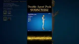 Double Agent Pack!!! #fortnite #bundle #shorts #fortniteshorts