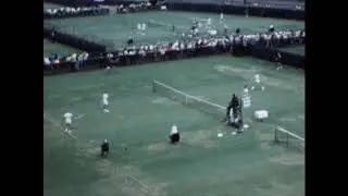 1969 US Open Forest Hills Roche vs Buchholz, outer court doubles