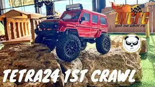 Panda Hobby Tetra24 X3 Portal Edition | Out of Box 1st Crawl  | Got No Chill RC