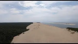 Франция - Дюна в Пиле - самая большая песчаная дюна в Европе - Июль 2018