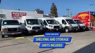 Commercial  Cargo Vans with shelving units  In North Hollywood #superiorkarcosubodegadecargovans