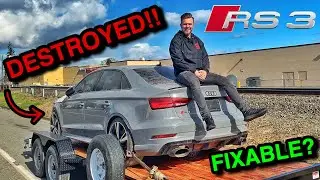Я только что купил сильно разбитую Audi RS3 2019 года выпуска на аукционе Copart. Могу ли я ее по...
