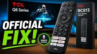 Your Broken TCL TV Remote Has an Official Replacement (RC813) Q6 Series, QM6K or QM8L