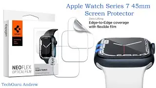 Защитная пленка Spigen Neo Flex для Apple Watch Series 7