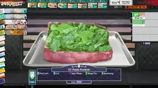 Cook Serve Delicious 3 (early access) - $5419 with a 32 points menu.