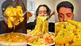 The Biggest CREAMY PASTA Experience