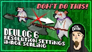 Better Foundations for my PYGAME RPG! (Ork Slayer Indie Devlog #6 - Resolution & Scaling)