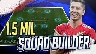 BEST 1.5 MILLION SQUAD BUILDER - FIFA 20 Ultimate Team