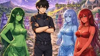 ELE foi TRA&Iacute;DO, mas ACORDOU em outro planeta s&oacute; com alien&iacute;genas mulheres - Resumo Manhwa