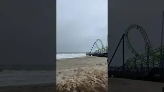 Ever wonder what the Jersey Shore looks like in winter? #shorts #jerseyshore #seasideheights