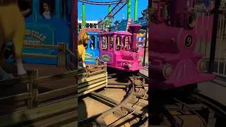 Cool Train 🚂 Ride #shorts #viralshorts #ytshorts #fyp #themepark #amusementpark
