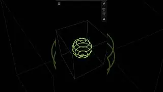 3D spherical spiral |Desmos 3D|