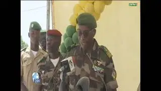 Cérémonie de sortie de la 17ème promotion de l'école des sous-officiers de Banakoro