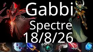 Gabbi Spectre vs Medusa, Zeus, WW, Magnus, Skywrath Mage - dota2