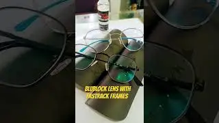 BLUBLOCK LENS WITH Fastrack frames...#blublock #frames #computer #lenses
