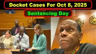 Judge Simpson Docket From Oct 8th, 2025  - Vikky's Court Watch
