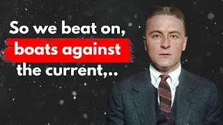 F Scott Fitzgerald Quotes || #DepthOfWord