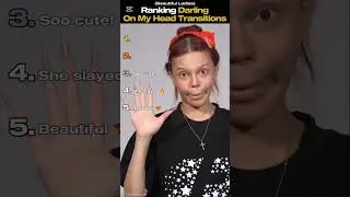 Ranking Darling On My Head Transition #beautiful #cuteness #shorts