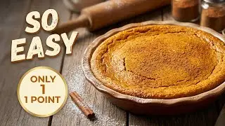 Weight Watchers Crustless Pumpkin Pie Recipe Video