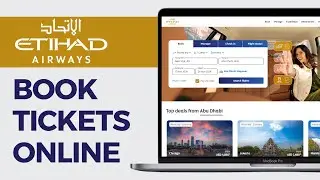 How to Book Ticket in Etihad Airways - 2024 Easy Tutorial