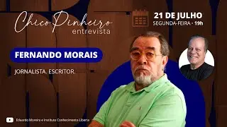 CHICO PINHEIRO ENTREVISTA - 21/07/25 - FERNANDO MORAIS