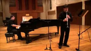 Poulenc Sonata for Clarinet and Piano mvt 3
