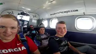 Tandem Skydiving! Matthew from Atlanta, GA at Skydive Georgia!