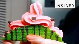 Watermelon Soft Serve Tacos