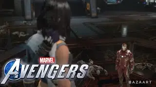 Iron Man Meets Kate Bishop With Civil War Armor - Marvel's Avengers Game (HD60FPS)