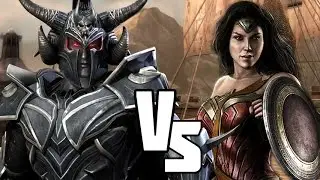INJUSTICE Ares VS Wonder Woman! Road to Injustice 2 FIGHT