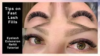 How to do Eyelash Refill/Touch-up within 60min