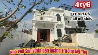 Tập 3586 Nhà Đẹp Sân Vườn gần Quảng Trường Mỹ Tho - Tặng Full Nội Thất - Đường Oto 