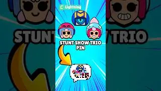 If The Stunt Show Trio Had A Pin In Brawl Stars #brawlstars #shorts