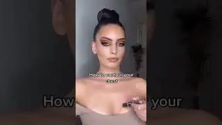 Easy Contour Chest Makeup 😍 || Makeup Hack #shorts #makeupblogger #bodymakeup #beauty ￼