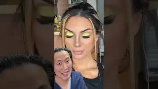 Contouring Makeup vs Plastic Surgery? #shorts #makeup