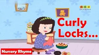 Curly-locks, Curly-locks...| Nursery Rhyme Curly locks| #nurseryrhymes |#kindergartenlearningvideos