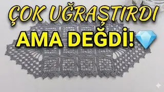 Bu Modeli &Ccedil;ıkarmak İ&ccedil;in &Ccedil;ok Uğraştım Ama Değdi! 💎 Sonuca Bayılacaksınız! #Runner #Dantel