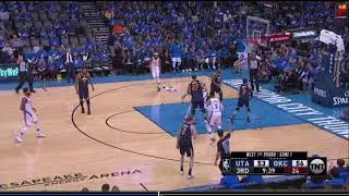 Thunder vs Jazz game 1 highlights 2018 playoffs