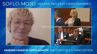 Ambers MAKEUP ARTIST Melanie ADMITS She Saw NOTHING: Camille Vasquez CROSS EXAM Depp Heard Trial