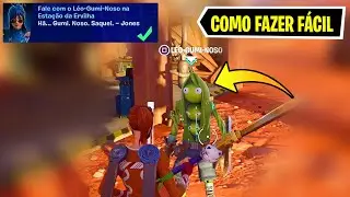 FALE COM O L&Eacute;O-GUMI-NOSO NA ESTA&Ccedil;&Atilde;O DA ERVILHA