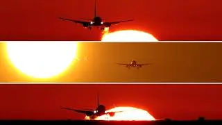 The PERFECT Sunset Landing - Dubrovnik Airport DBV/LDDU